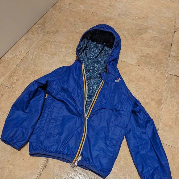 Boys reversible K-Way size 4 T - Picture 2 of 4